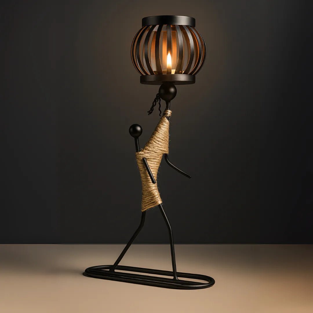 Castiçal de Velas em Metal - Luci Express - Luci