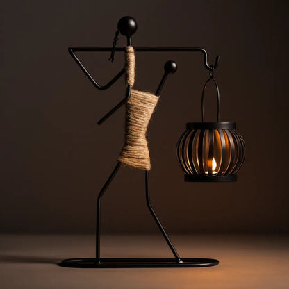 Castiçal de Velas em Metal - Luci Express - Luci