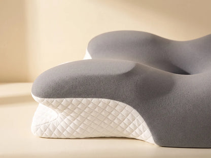 Contour Memory Foam Pillow — Two Heights in One
