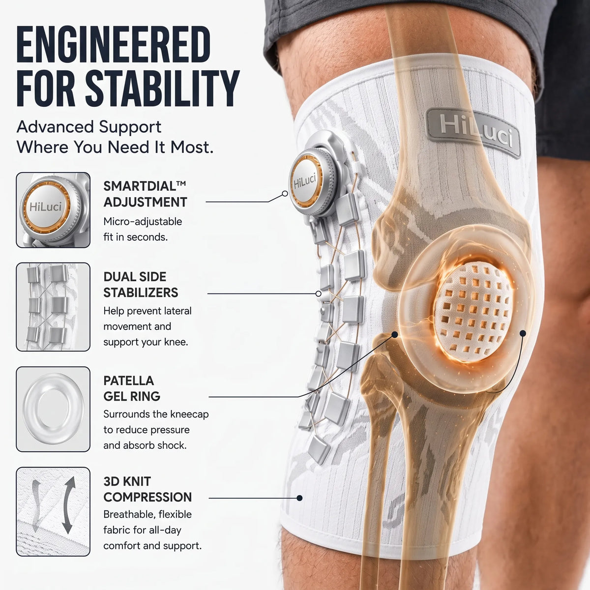 Kinetic Support System with SmartDial™