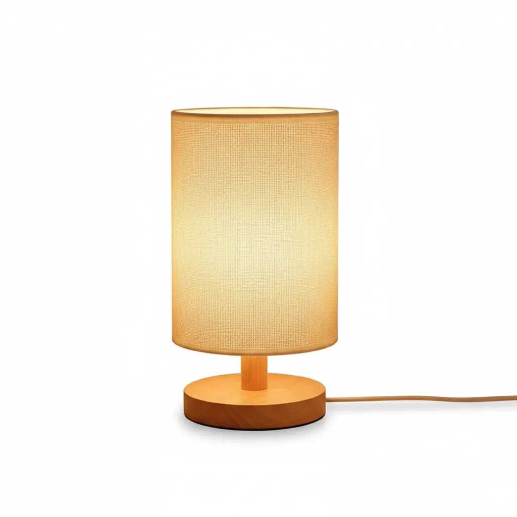 Classic Wooden Table Lamp – Luci