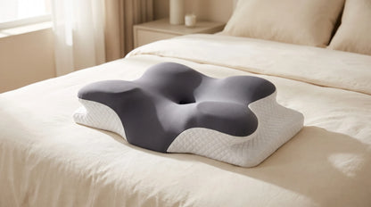 Contour Memory Foam Pillow — Two Heights in One