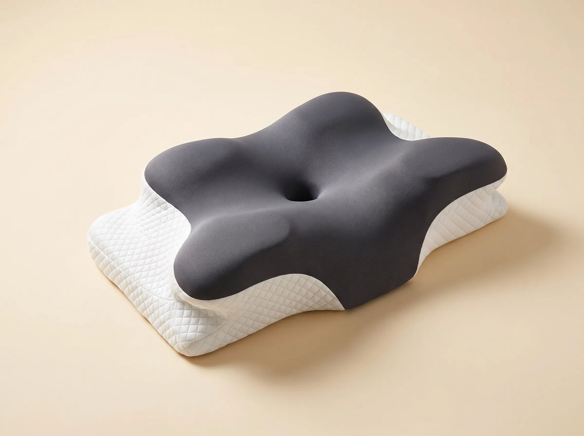 Contour Memory Foam Pillow — Two Heights in One