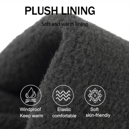 Touchscreen Winter Gloves — Windproof Thermal, Unisex