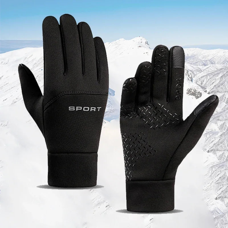 Touchscreen Winter Gloves — Windproof Thermal, Unisex