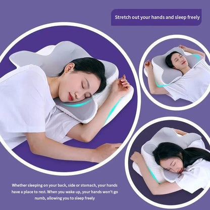 Butterfly Cervical Pillow — Memory Foam Neck Support