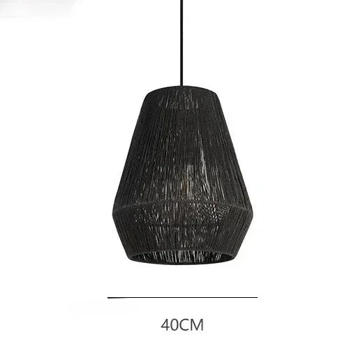 Handwoven Rattan Pendant Light - Vintage Charm for Modern Homes - Luci