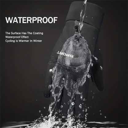 Touchscreen Winter Gloves — Windproof Thermal, Unisex
