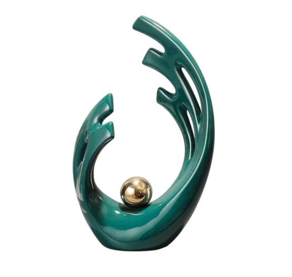 Modern Ceramic Art Sculpture - Elegant Home Decor - Luci