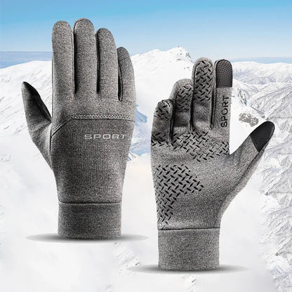 Touchscreen Winter Gloves — Windproof Thermal, Unisex