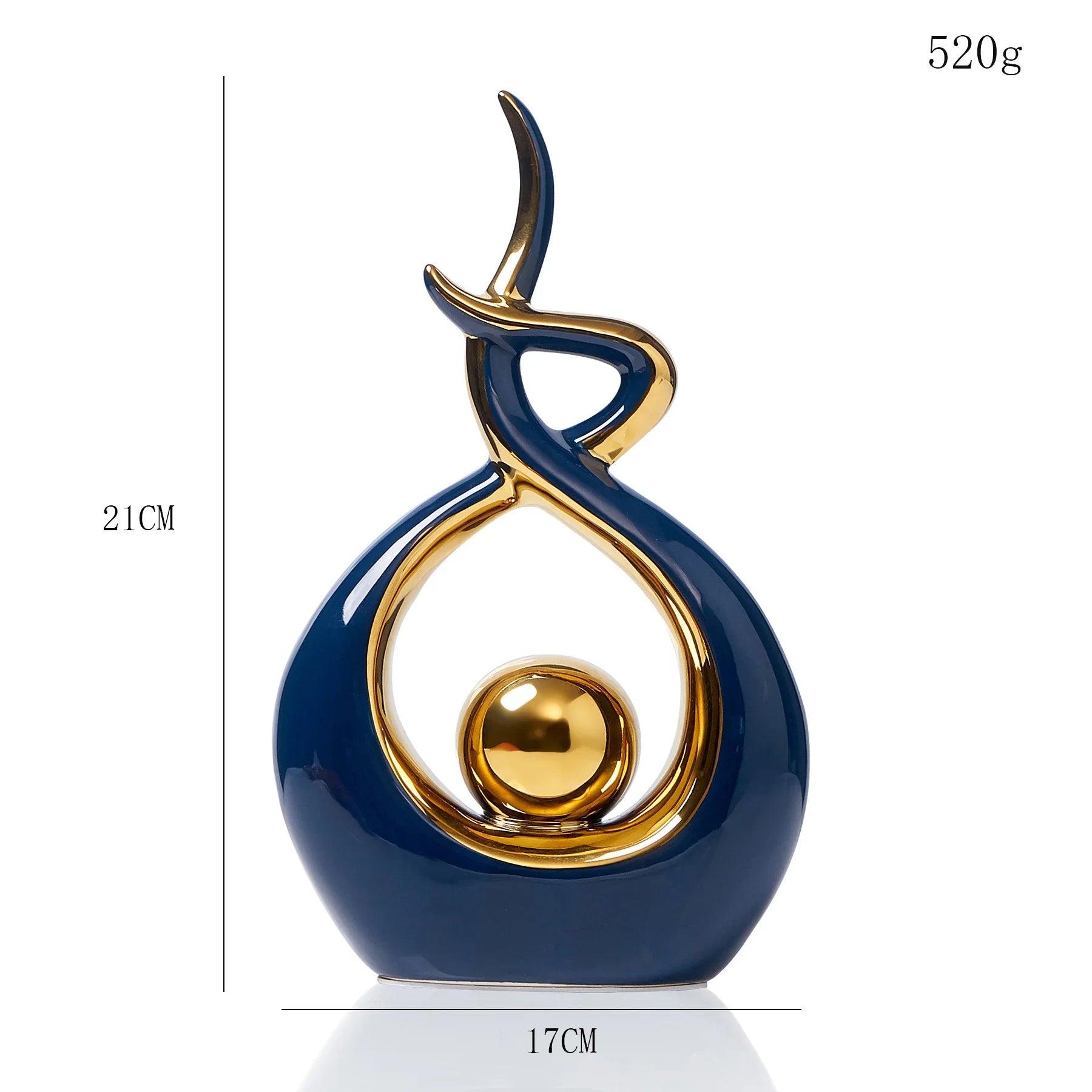 Modern Ceramic Art Sculpture - Elegant Home Decor - Luci