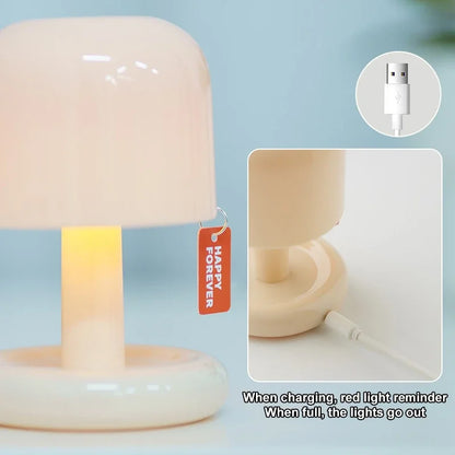 Nordic Mushroom LED Table Lamp 