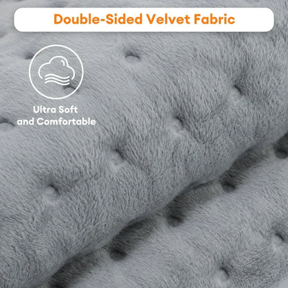 Electric Heat Pad for Back & Shoulders — 9 Levels, 4 Timers