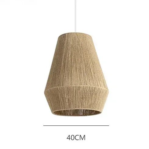 Handwoven Rattan Pendant Light - Vintage Charm for Modern Homes - Luci
