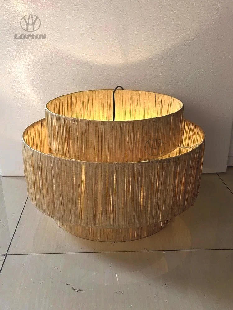 Exquisite Japandi Rattan Pendant Light for Elegant Spaces - Luci