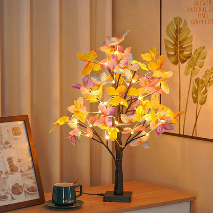 Butterfly LED Tree Table Lamp