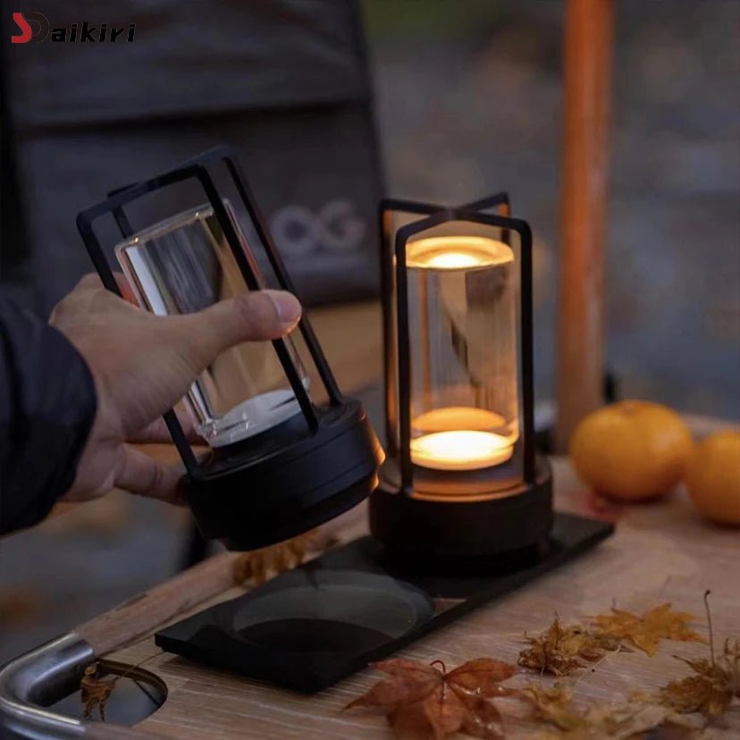 Modern LED Crystal Touch Table Lamp - Luci