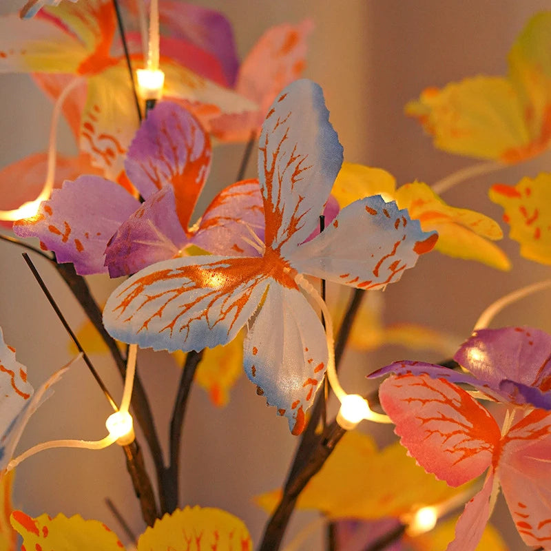 Butterfly LED Tree Table Lamp