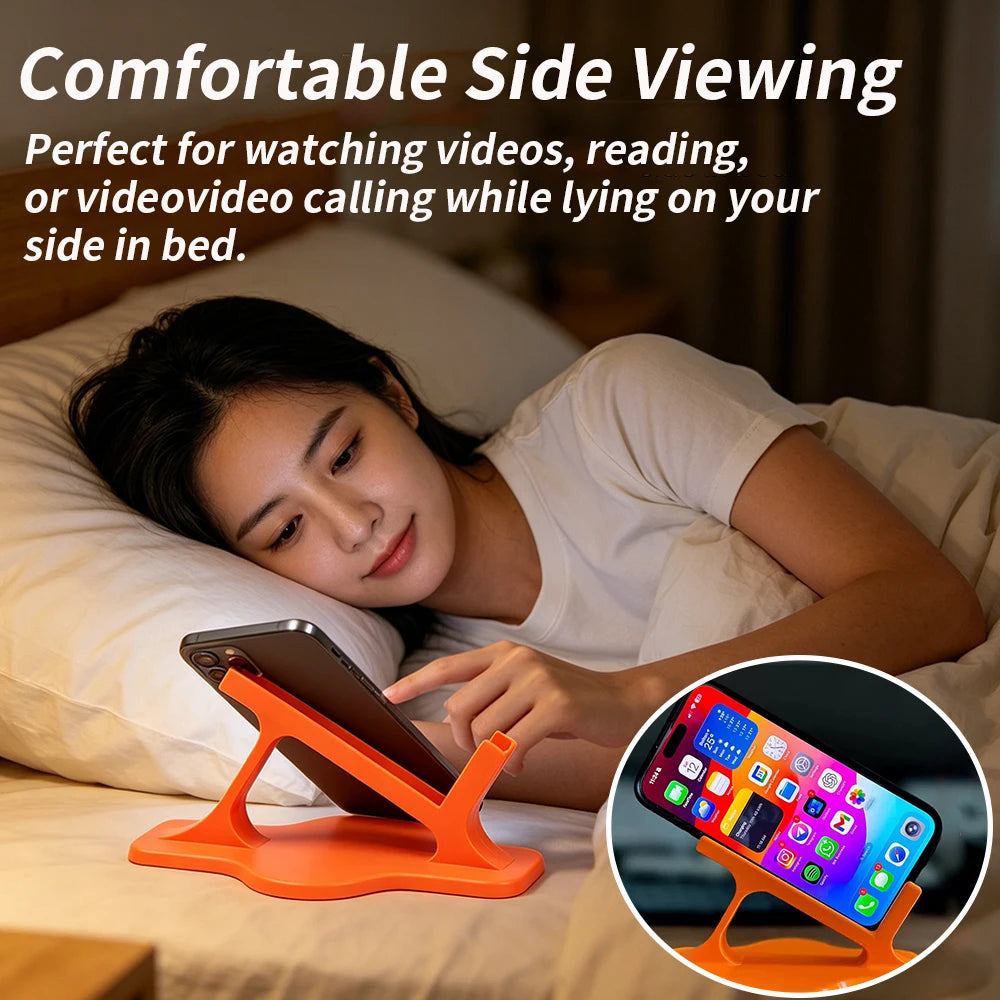 Bedside Phone Holder — Hands-Free Stand for Lying Down
