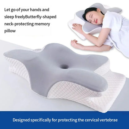 Butterfly Cervical Pillow — Memory Foam Neck Support