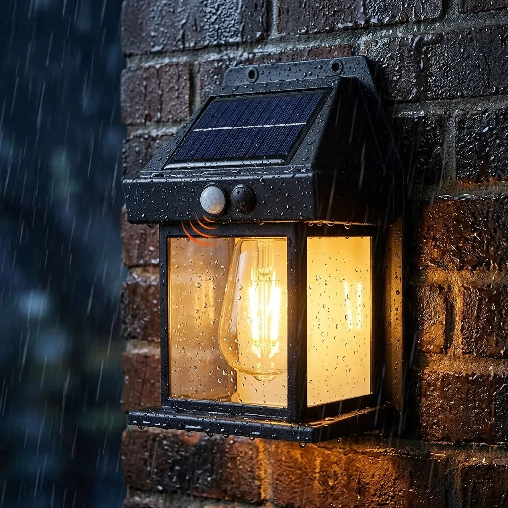 Solar Wall Lights - PIR Sensor