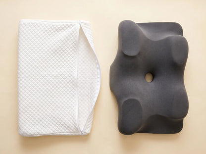 Contour Memory Foam Pillow — Two Heights in One