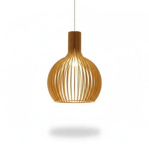 Wooden pendant lamp 