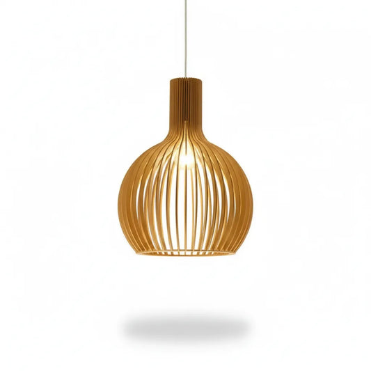 Wooden pendant lamp 