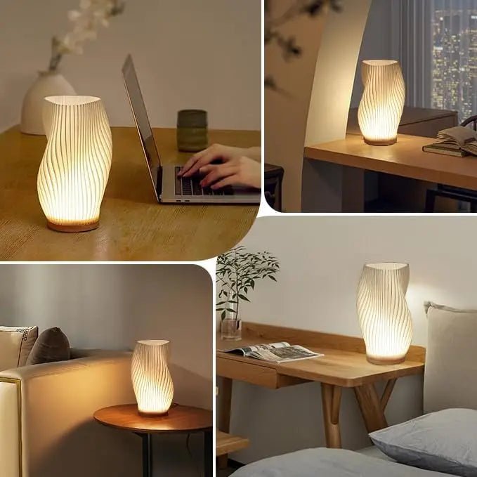 Luminária LED Decorativa de Mesa Impressão 3D – Luci Express - Luci