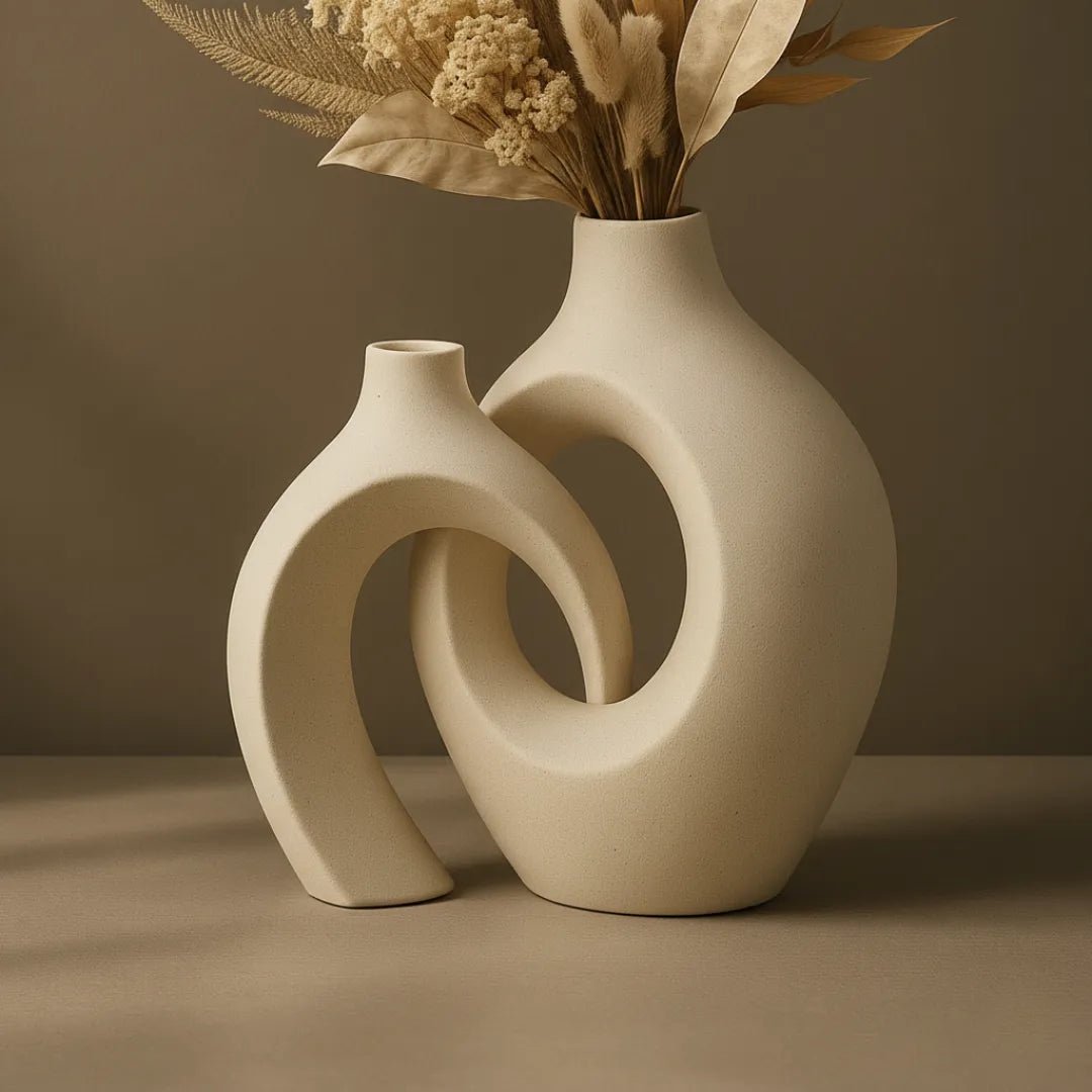 Vasos de Cerâmica Vazados - Luci Express - Luci