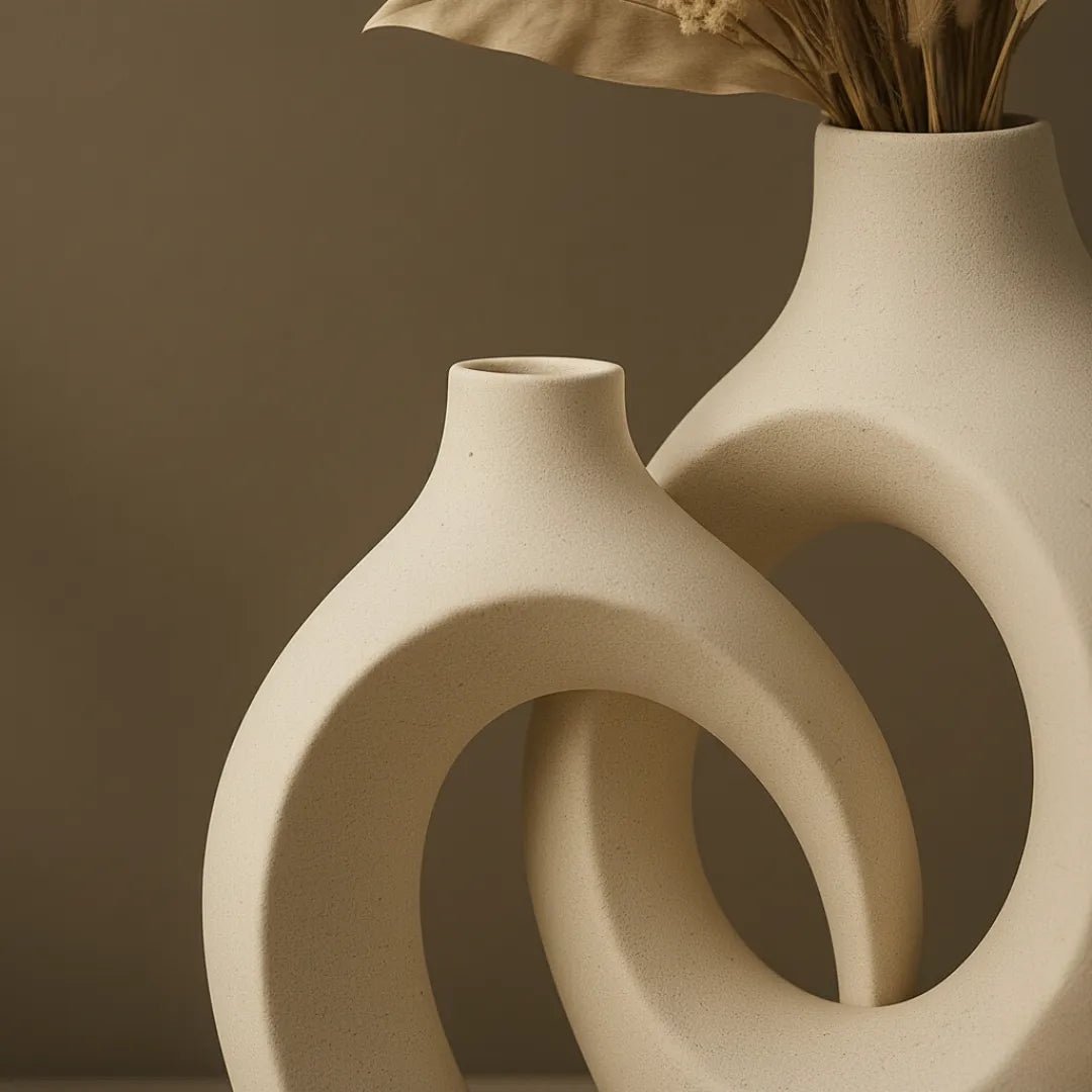 Vasos de Cerâmica Vazados - Luci Express - Luci