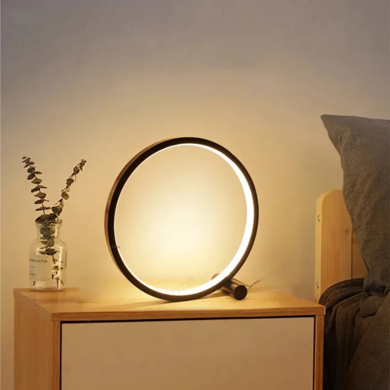 Luminária Touch de Mesa Circular LED - Luci Express - Luci