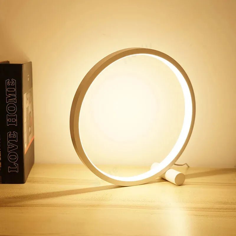 Luminária Touch de Mesa Circular LED - Luci Express - Luci