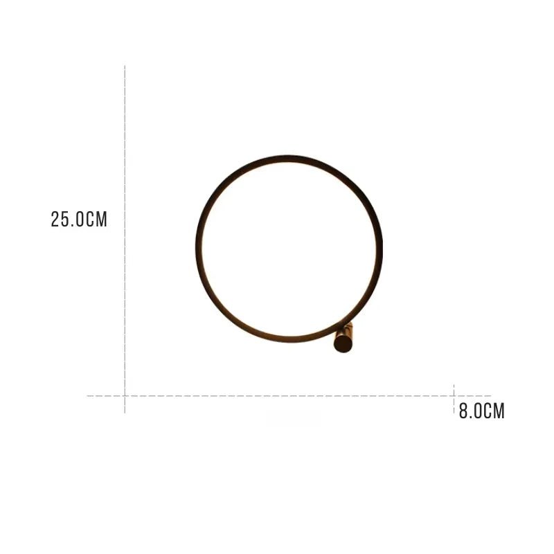 Luminária Touch de Mesa Circular LED - Luci Express - Luci