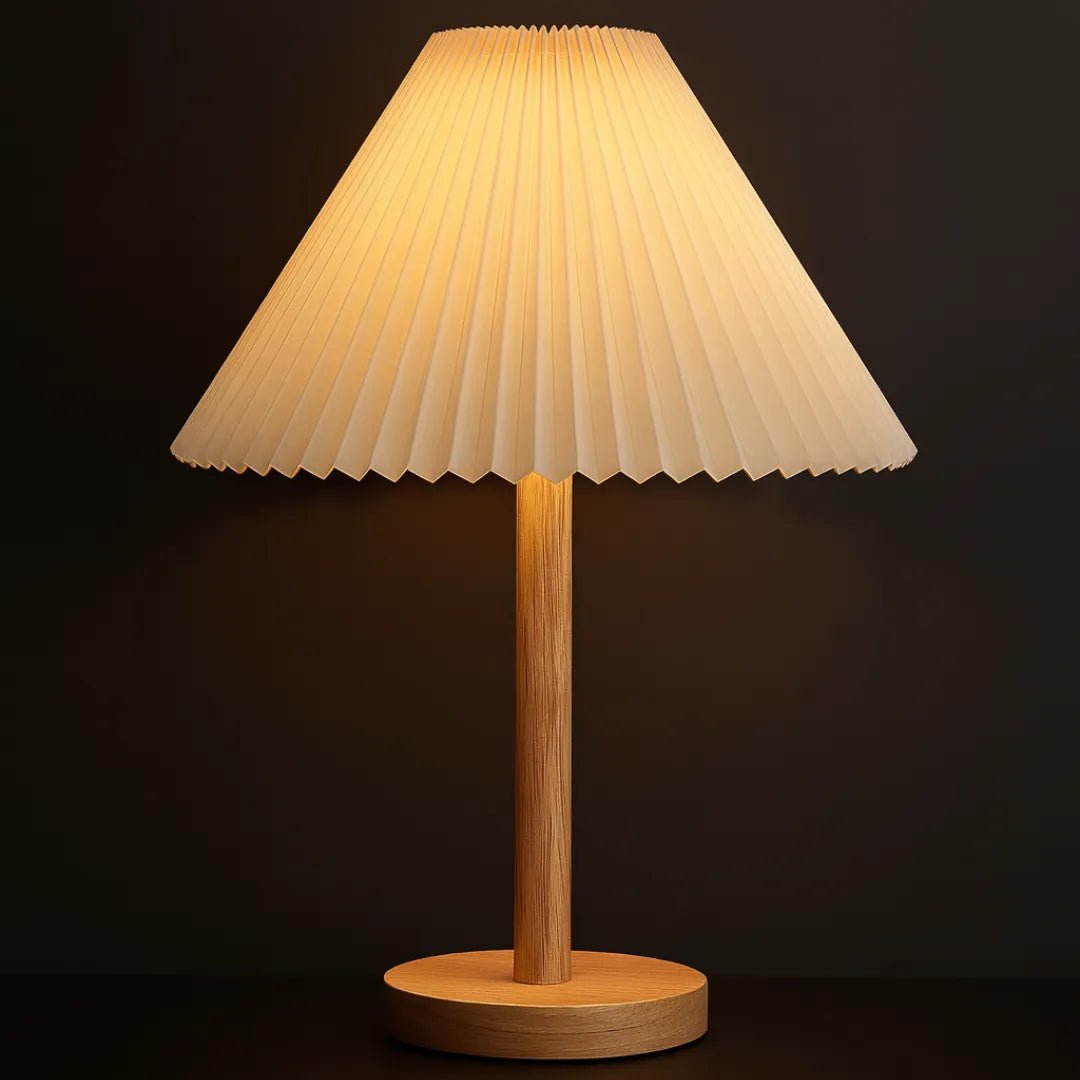 Abajur Mini Plissado Iluminação LED USB - Luci Express - Luci