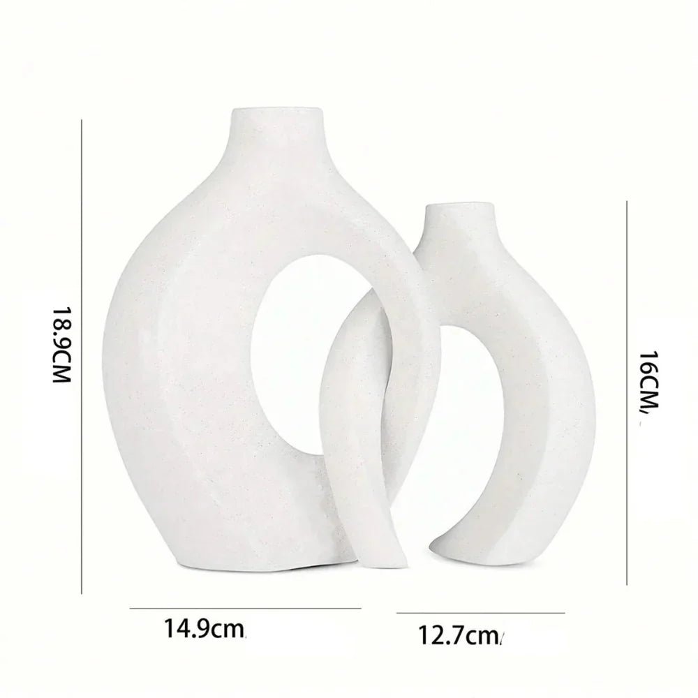 Vasos de Cerâmica Vazados - Luci Express - Luci